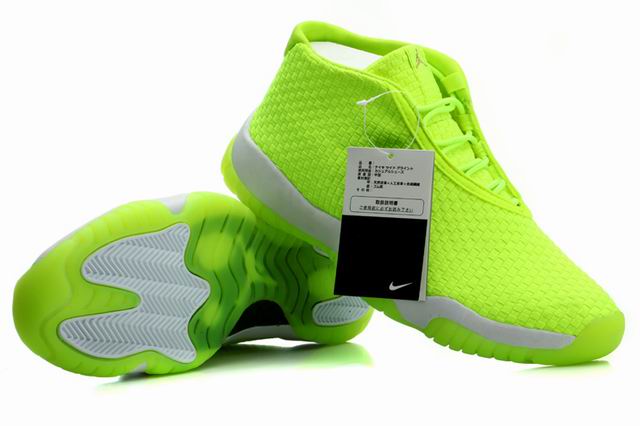 Air Jordan Future Glow Volt Gray