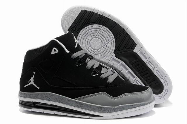 Authentic Jordan Jumpman H Series II Black Grey White Shoes