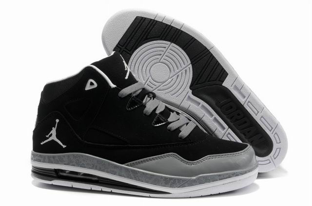 Authentic Jordan Jumpman H Series II Black Grey White Shoes - Click Image to Close