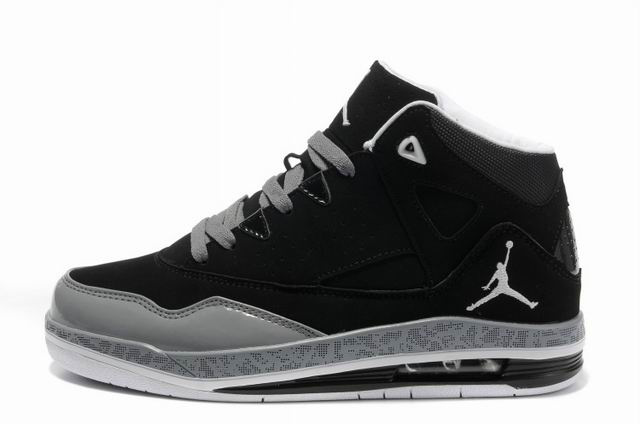 Authentic Jordan Jumpman H Series II Black Grey White Shoes - Click Image to Close