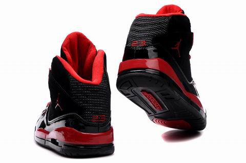Authentic Jordan Jumpman Shoes Black Red - Click Image to Close