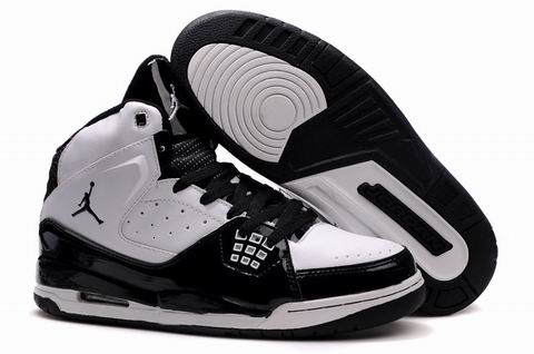 Authentic Jordan Jumpman Shoes Black White - Click Image to Close