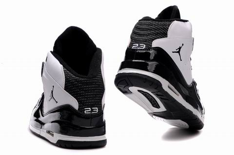 Authentic Jordan Jumpman Shoes Black White - Click Image to Close