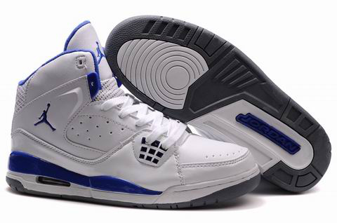 Authentic Jordan Jumpman Shoes White Blue Grey