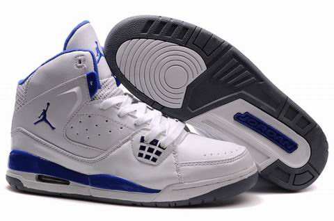 Authentic Jordan Jumpman Shoes White Blue Grey - Click Image to Close