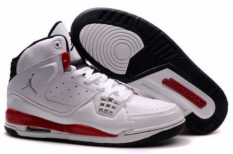 Authentic Jordan Jumpman Shoes White Red Black - Click Image to Close