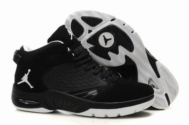 Air Jordan New School Black White Shoes