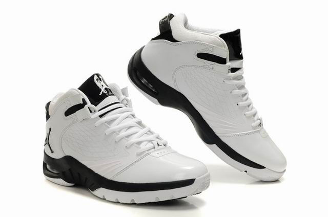 Air Jordan New School White Black Shoes