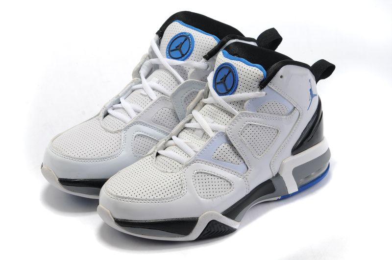 Jordan Old School II White Black Dark Blue - Click Image to Close