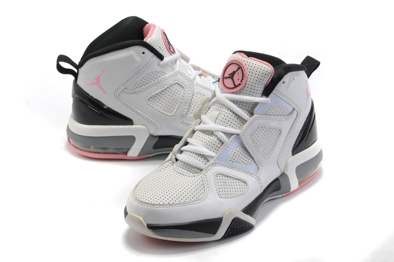 Jordan Old School II White Black Pink - Click Image to Close