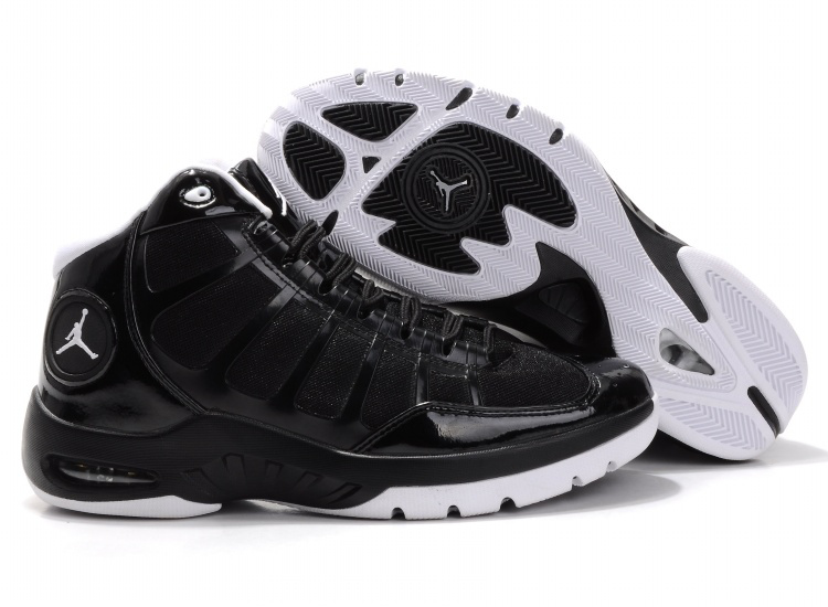 Air Jordan Play In Black White Shoes - Click Image to Close