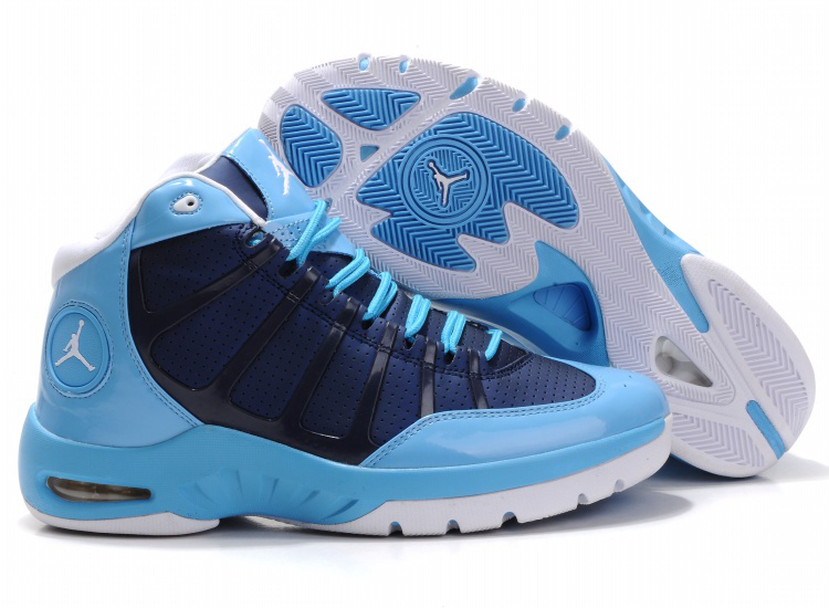 Air Jordan Play In Blue White Shoes