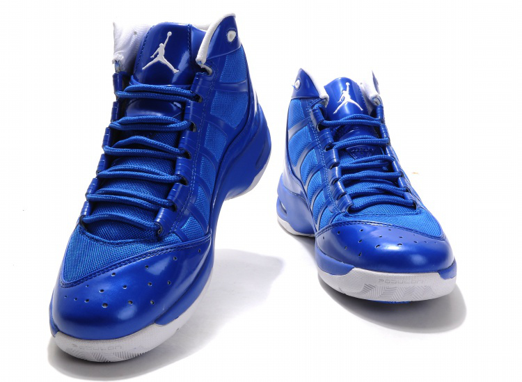 Air Jordan Play In Dark Blue White Shoes