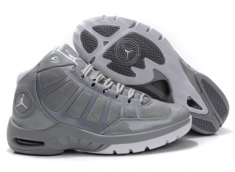 Air Jordan Play In Grey White Shoes