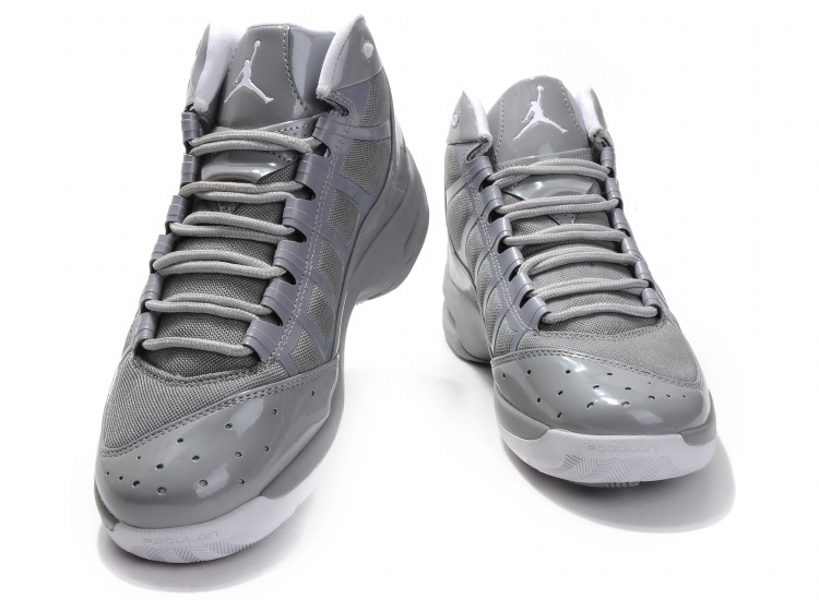 Air Jordan Play In Grey White Shoes