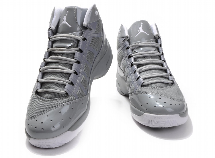 Air Jordan Play In Grey White Shoes - Click Image to Close