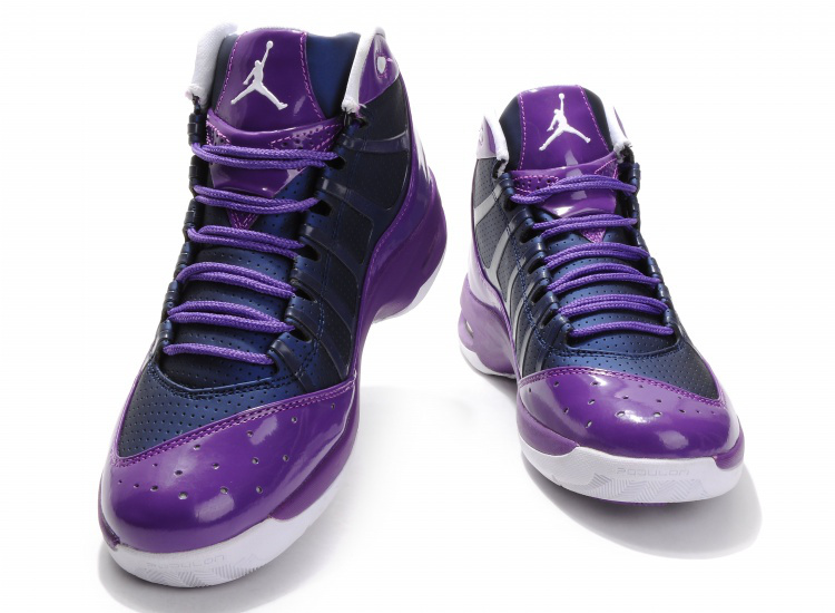 Air Jordan Play In Purple White Shoes