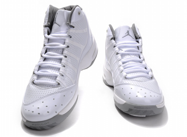 Air Jordan Play In White Grey Shoes - Click Image to Close