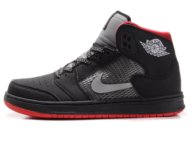 Air Jordan Prime 5 Black Red - Click Image to Close