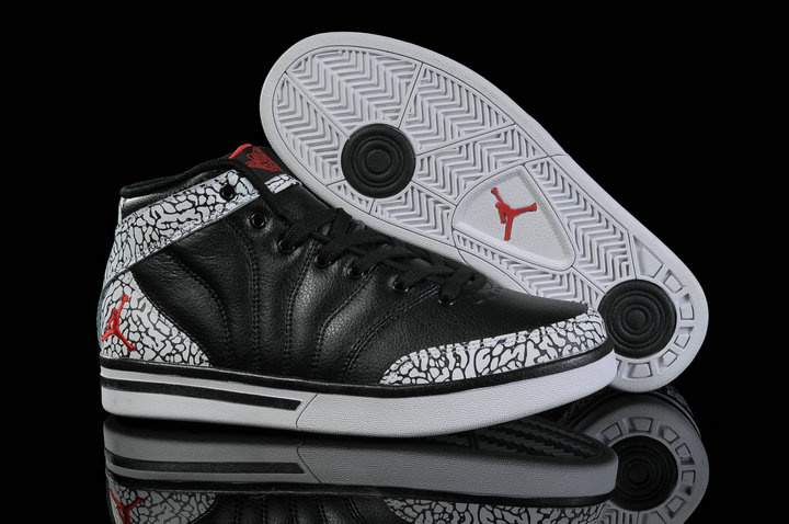 Authentic Jordan Pro Classic Black Grey Cement For Women