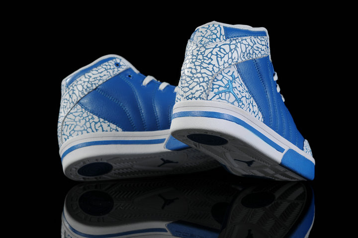 Authentic Jordan Pro Classic Blue White Cement For Women - Click Image to Close