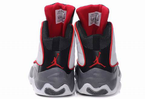 Comfortable Jordan Pro Srong Black White Red Shoes - Click Image to Close