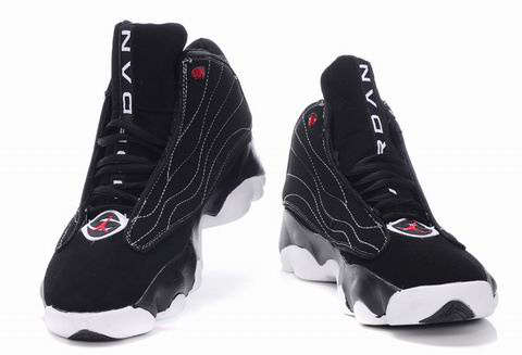 Comfortable Jordan Pro Srong Black White Shoes - Click Image to Close