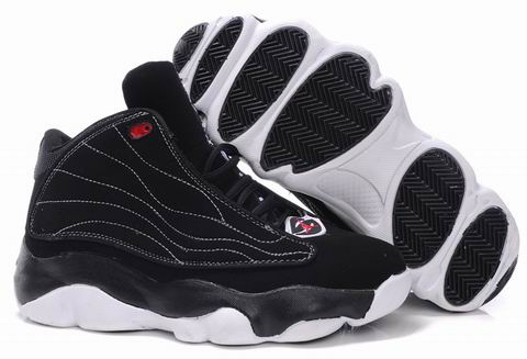 Comfortable Jordan Pro Srong Black White