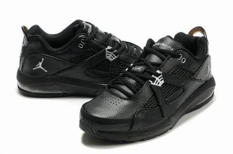 Jordan Q4 All Black Shoes - Click Image to Close