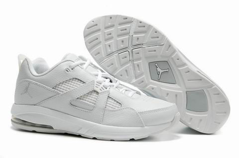 Jordan Q4 All White Shoes - Click Image to Close