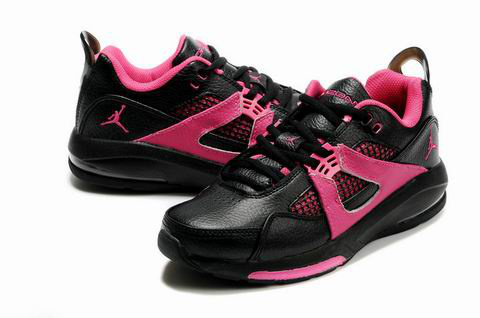 Jordan Q4 Black Pink Shoes