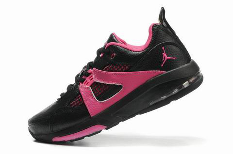 Jordan Q4 Black Pink Shoes - Click Image to Close