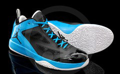Air Jordan Quick Fuse Black Blue White Shoes