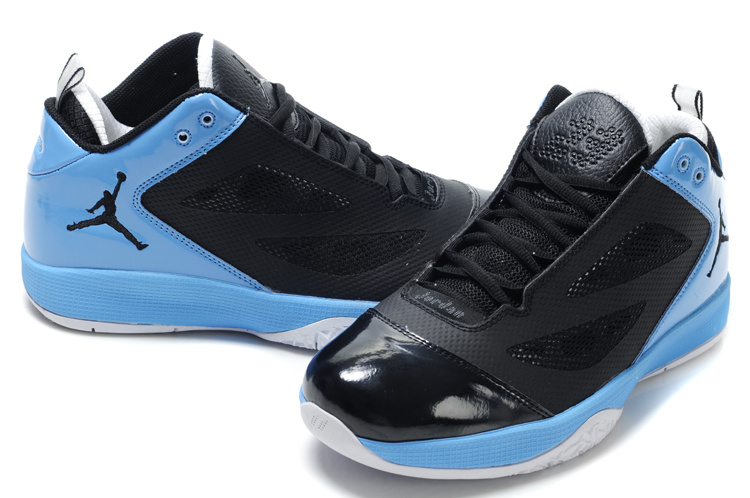 Air Jordan Quick Fuse Black Blue - Click Image to Close