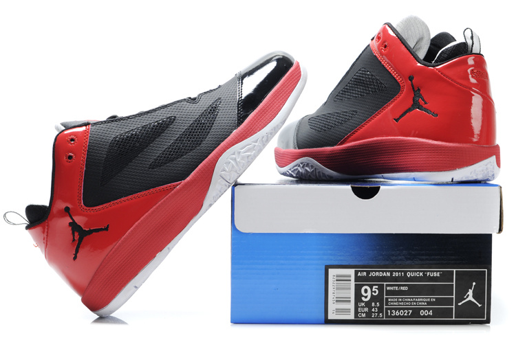 Air Jordan Quick Fuse Black Red