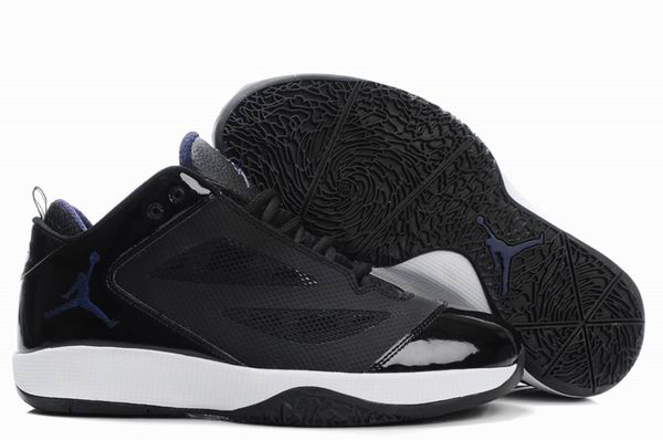 Air Jordan Quick Fuse Black White Shoes - Click Image to Close