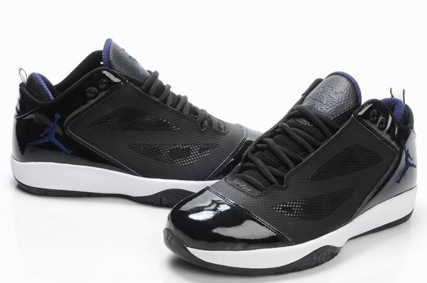 Air Jordan Quick Fuse Black White Shoes - Click Image to Close