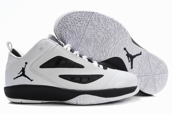 Air Jordan Quick Fuse White Black Shoes - Click Image to Close