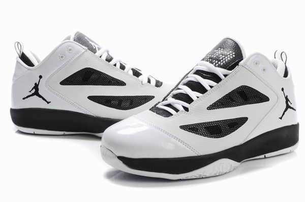 Air Jordan Quick Fuse White Black Shoes