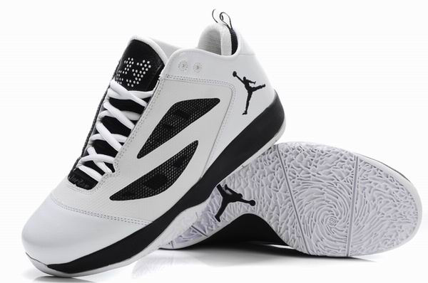 Air Jordan Quick Fuse White Black Shoes - Click Image to Close