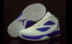 Air Jordan Quick Fuse White Blue Shoes - Click Image to Close