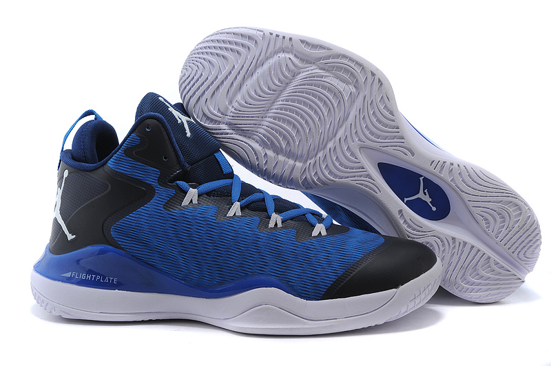 2015 Jordan Super.Fly 3 X Blue Black White