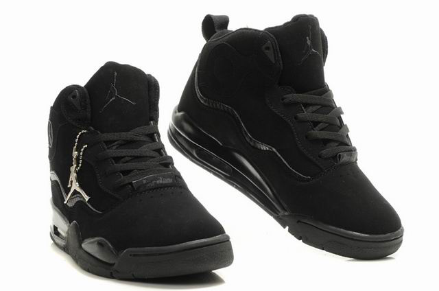 Special Jordan TC8 All Black Shoes - Click Image to Close