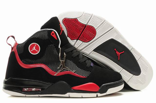 Special Jordan TC8 Black Red White Shoes