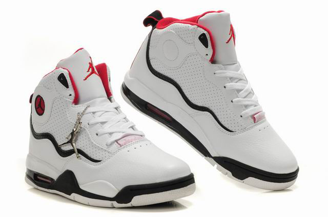 Special Jordan TC8 White Black Red Shoes