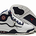 Special Jordan TC8 White Dark Blue Shoes - Click Image to Close