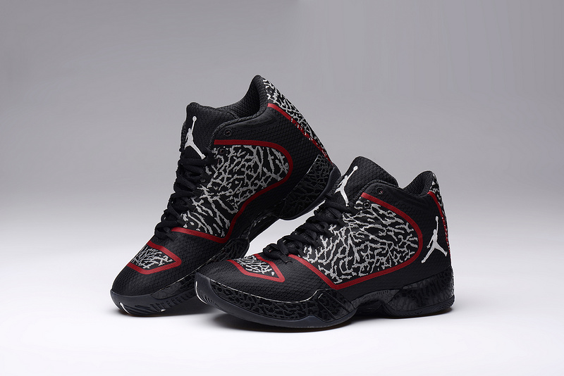 New Air Jordan XX9 Black Red Lovers Shoes