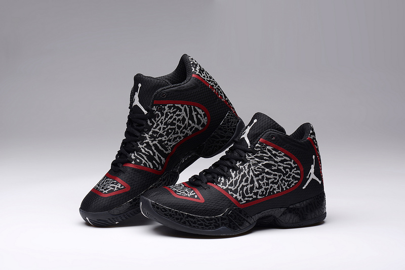 New Air Jordan XX9 Black Red Lovers Shoes - Click Image to Close