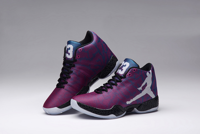 New Air Jordan XX9 Purple Black Lovers Shoes