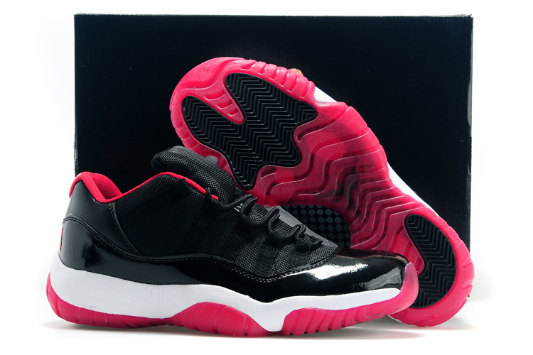 Cheap Air Jordan 11 Retro Low Bred Black Varsity Red White 2015 - Click Image to Close